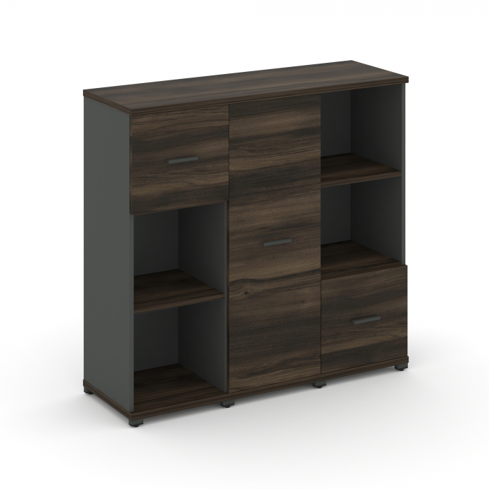 Concept Набор №331.U CN.STUN-331 A Дуб Мали/Антрацит/Металл Антрацит 1252*420*1186