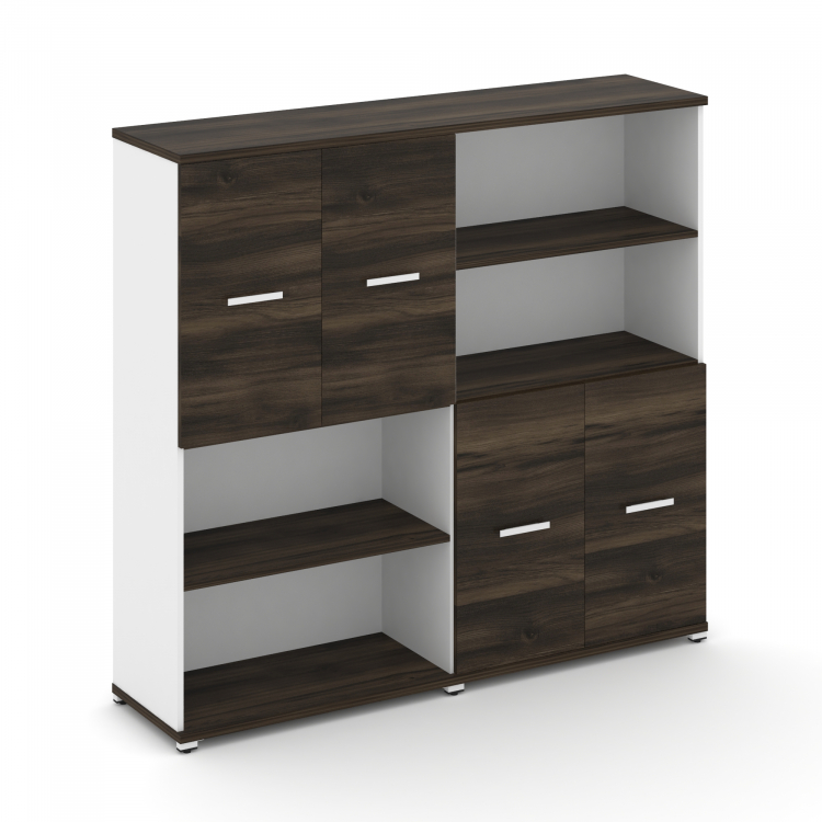 Concept Набор №421.S CN.STSN-421 W Дуб Мали/Белый Бриллиант/Металл Белый 1668*420*1554