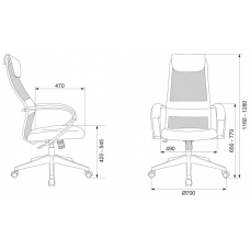 Кресло Бюрократ CH-607
