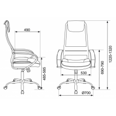 Кресло Бюрократ CH-608SL