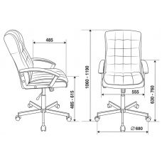 Кресло Бюрократ CH-823AXSN