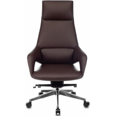 Кресло руководителя Бюрократ Dao-2 кожа коричневая