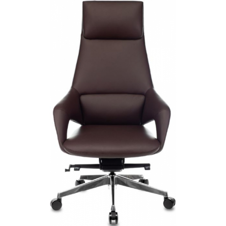 Кресло руководителя Бюрократ Dao-2 кожа коричневая
