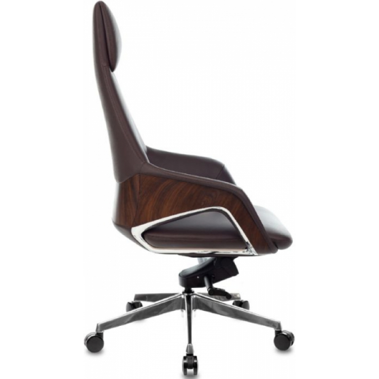 Кресло руководителя Бюрократ Dao-2 кожа коричневая