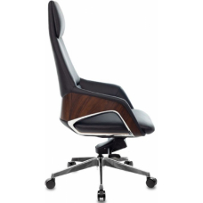 Кресло руководителя Бюрократ DAO-2 кожа черная