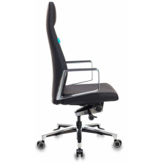 Кресло руководителя Бюрократ Jons кожа черная