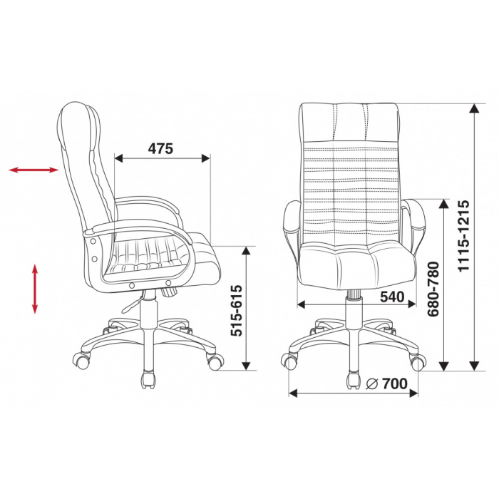 Кресло Бюрократ KB-10