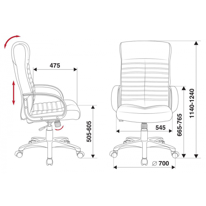 Кресло Бюрократ KB-10LITE