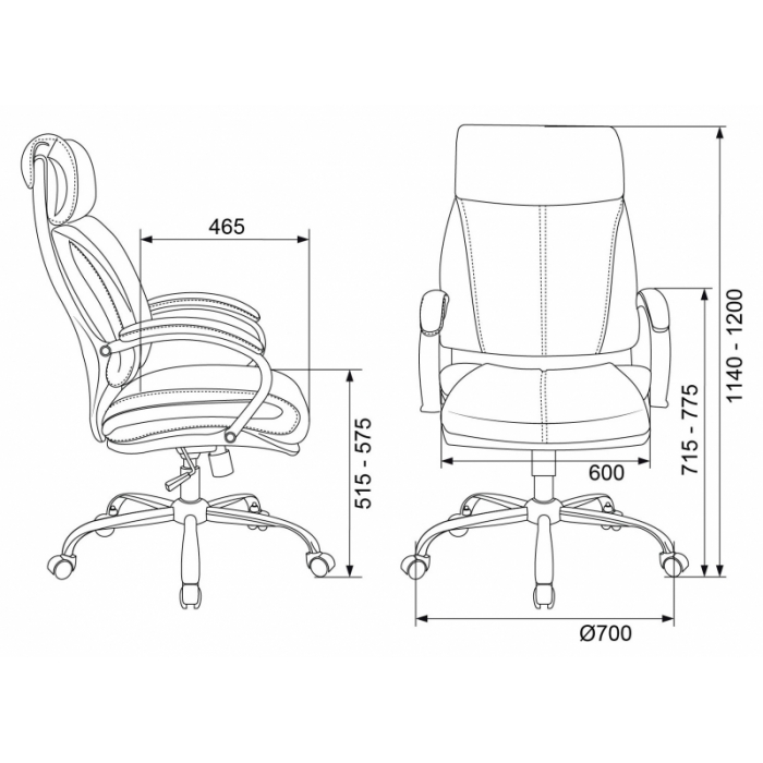 Кресло Бюрократ T-9904NSL