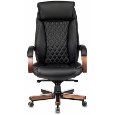 Кресло руководителя Бюрократ T-9924Walnut