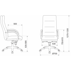 Кресло Бюрократ T-9927SL