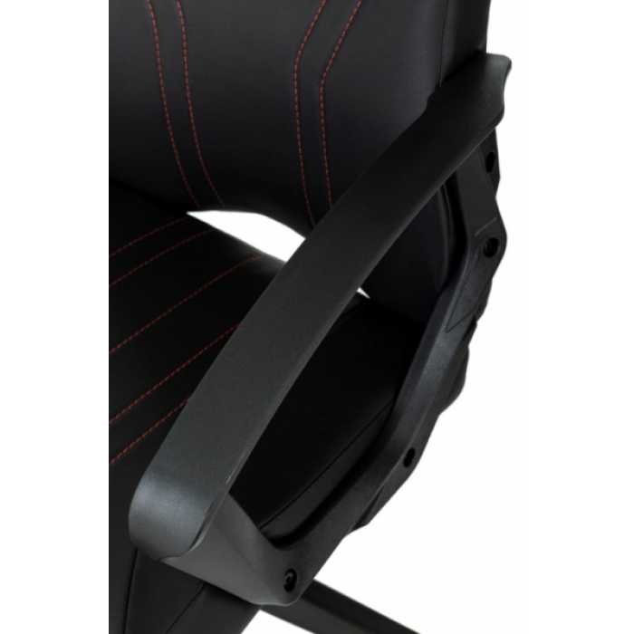 Кресло игровое Бюрократ Zombie 50 Черный/Белый/Красный