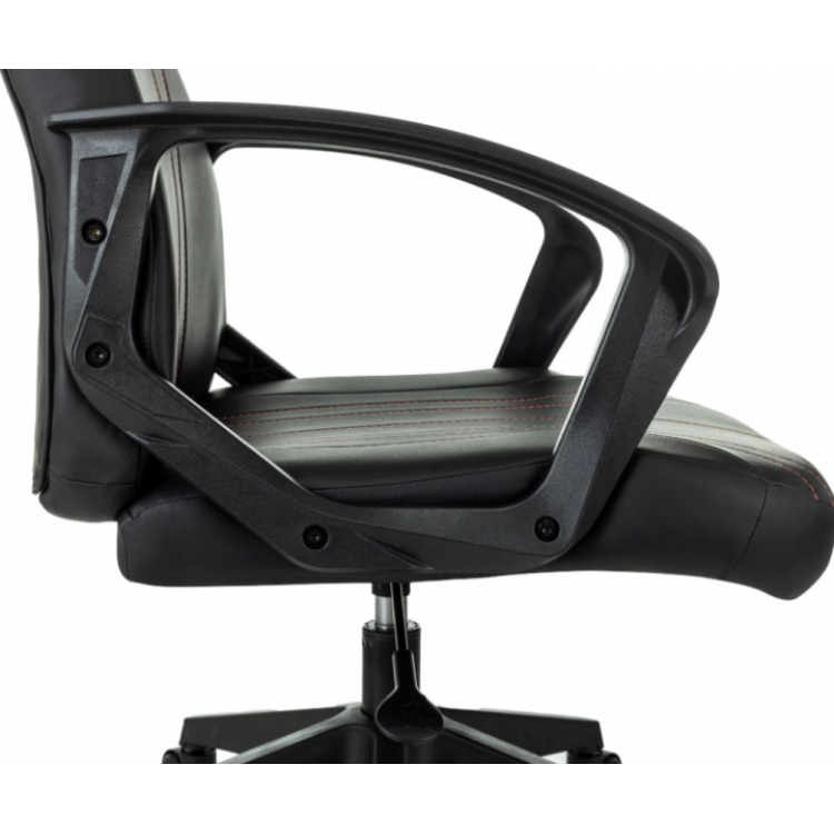 Кресло игровое Бюрократ Zombie 50 Черный/Белый/Красный