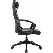 Кресло игровое Бюрократ Zombie 50 Черный/Белый/Красный