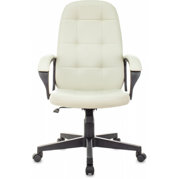 Кресло Бюрократ CH 002 экокожа слоновая кость