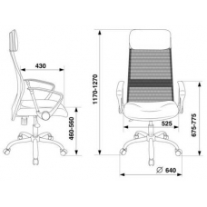 Кресло Бюрократ KB-6N SL