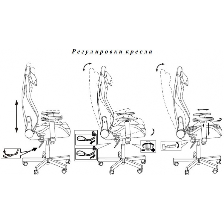 Кресло игровое Бюрократ Knight Gladiator