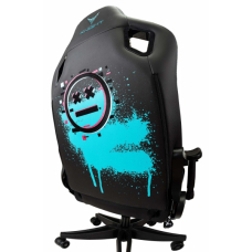 Кресло игровое Бюрократ Knight Outrid Smile экокожа