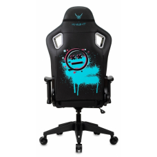 Кресло игровое Бюрократ Knight Outrid Smile экокожа