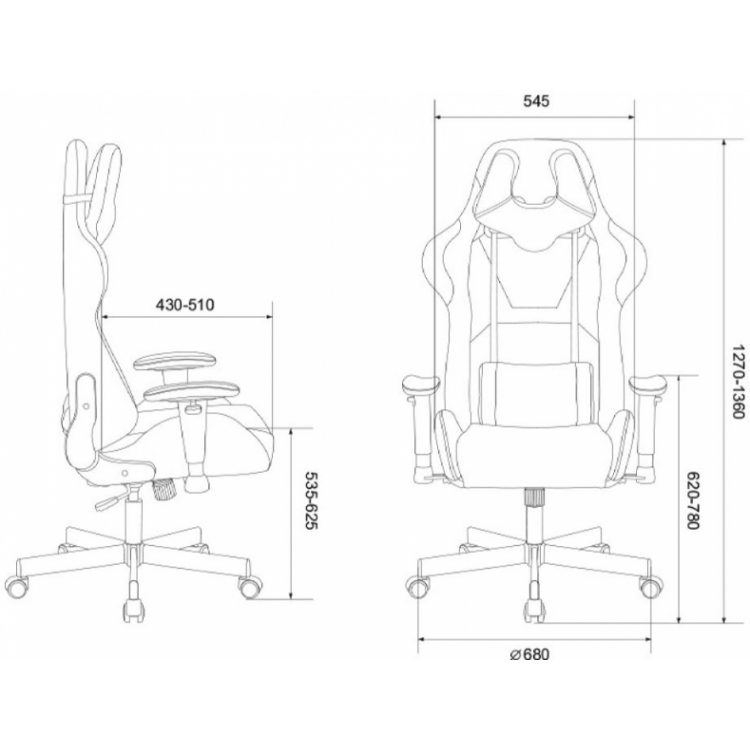 Кресло игровое Бюрократ VIKING KNIGHT