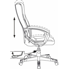 Кресло игровое Бюрократ Zombie 100