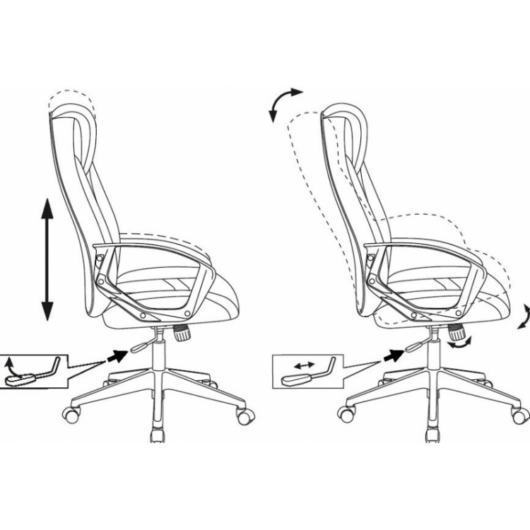 Кресло игровое Бюрократ Zombie 200