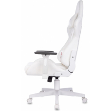 Кресло игровое Бюрократ Zombie Neo экокожа белая