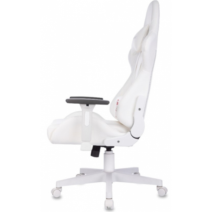 Кресло игровое Бюрократ Zombie Neo экокожа белая