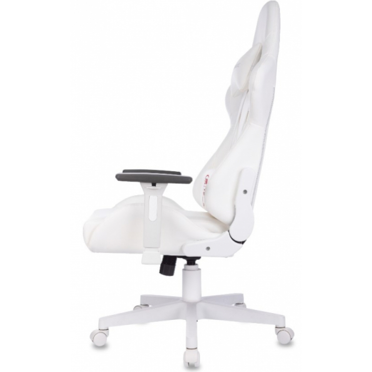 Кресло игровое Бюрократ Zombie Neo экокожа белая