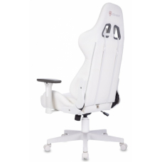 Кресло игровое Бюрократ Zombie Neo экокожа белая