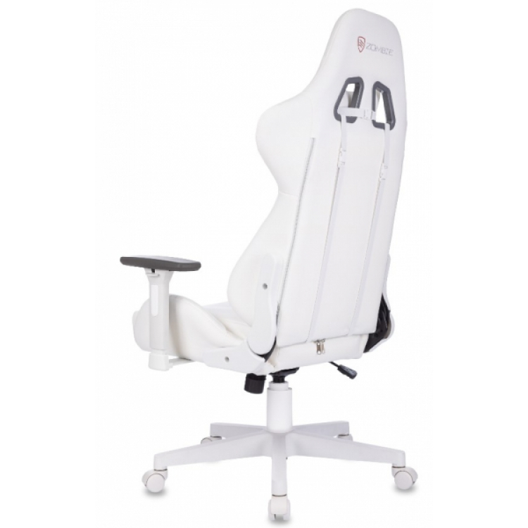 Кресло игровое Бюрократ Zombie Neo экокожа белая