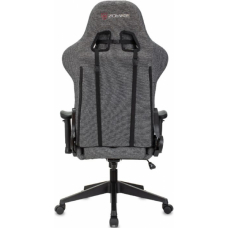 Кресло игровое Бюрократ Zombie Neo ткань серая