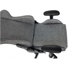 Кресло игровое Бюрократ Zombie Neo ткань серая