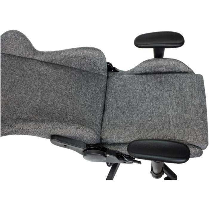 Кресло игровое Бюрократ Zombie Neo ткань серая