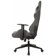 Кресло игровое Бюрократ Zombie Neo ткань серая