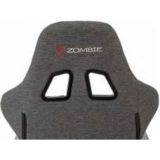 Кресло игровое Бюрократ Zombie Neo ткань серая