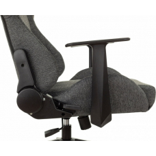 Кресло игровое Бюрократ Zombie Neo ткань серая