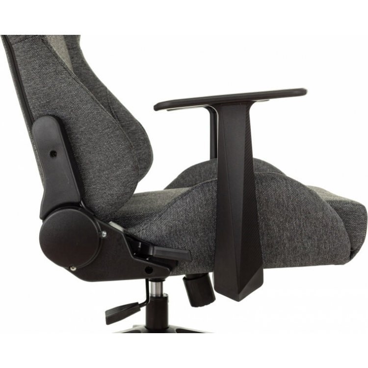 Кресло игровое Бюрократ Zombie Neo ткань серая