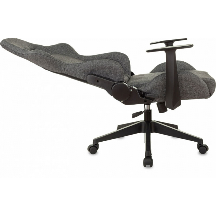 Кресло игровое Бюрократ Zombie Neo ткань серая