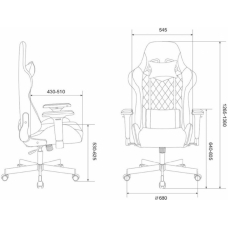 Кресло игровое Бюрократ Zombie VIKING 7 KNIGHT