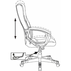 Кресло игровое Бюрократ Zombie 10