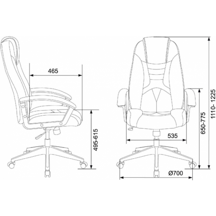 Кресло игровое Zombie 8