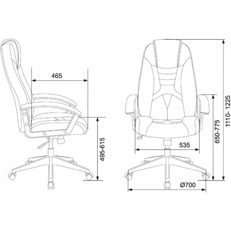 Кресло игровое Zombie 8