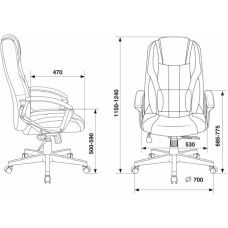 Кресло игровое Zombie 9