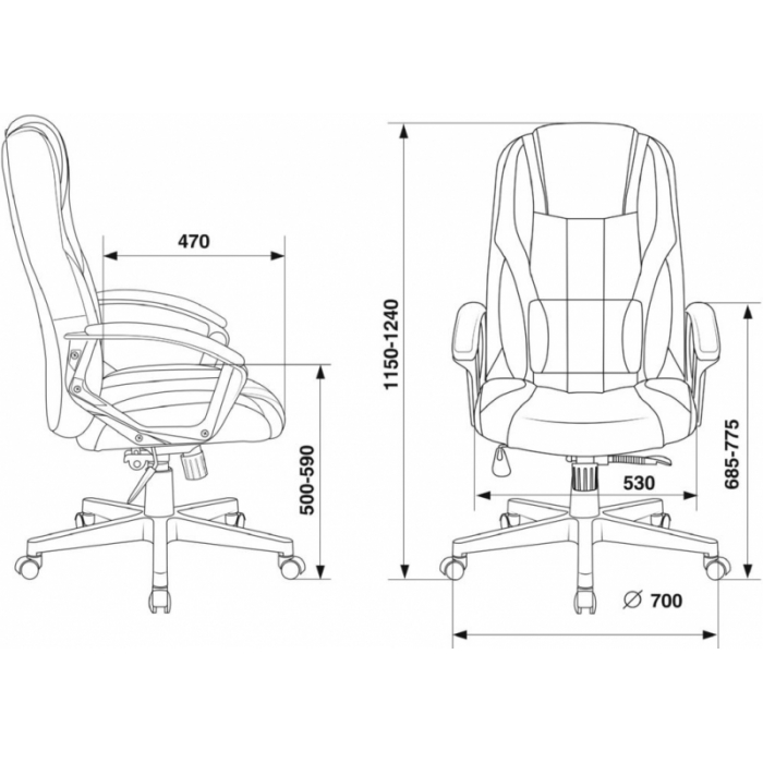 Кресло игровое Zombie 9