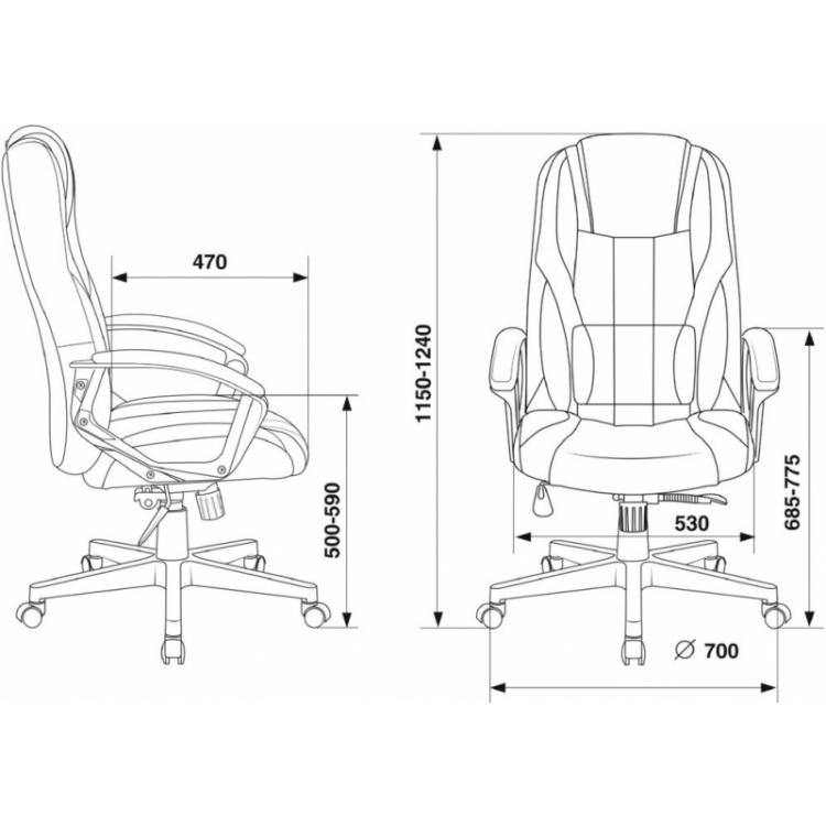 Кресло игровое Zombie 9