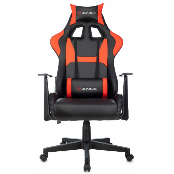 Кресло игровое Zombie Game Penta черный/красный