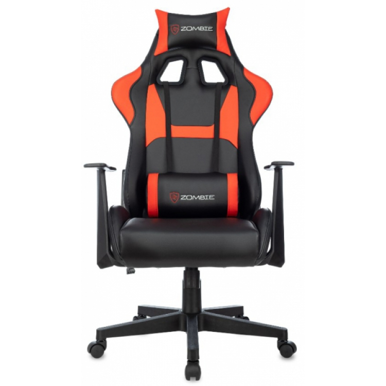 Кресло игровое Zombie Game Penta черный/красный