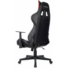 Кресло игровое Zombie Game Penta черный/красный