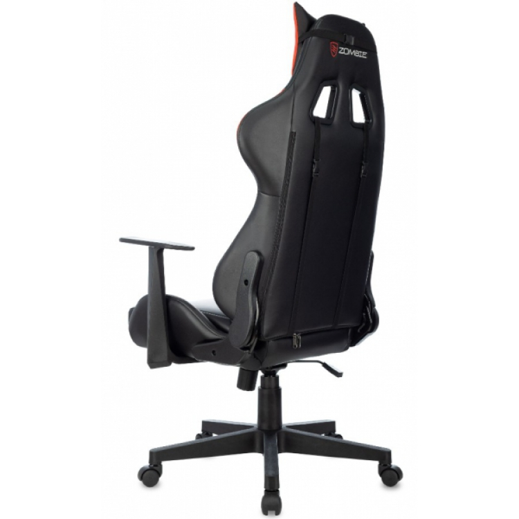 Кресло игровое Zombie Game Penta черный/красный